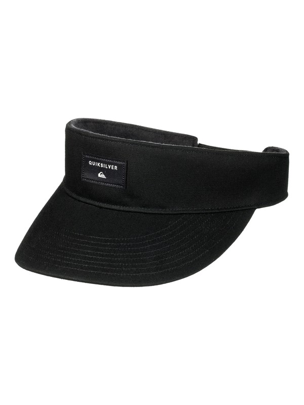 quiksilver, Men's Big Bradley Cotton Visor, BLACK (kvj0) 0 Men's Big Bradley Cotton Visor AQYHA03958 Quiksilver