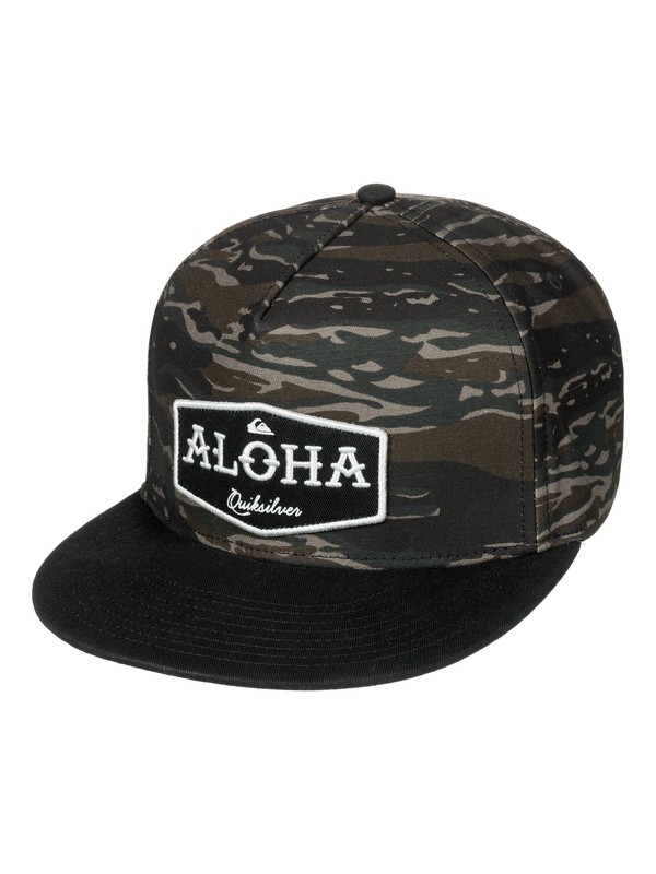 quiksilver, State Of Aloha Snapback Hat, BLACK (kvj0) 0 State Of Aloha Snapback Hat AQYHA03974 Quiksilver