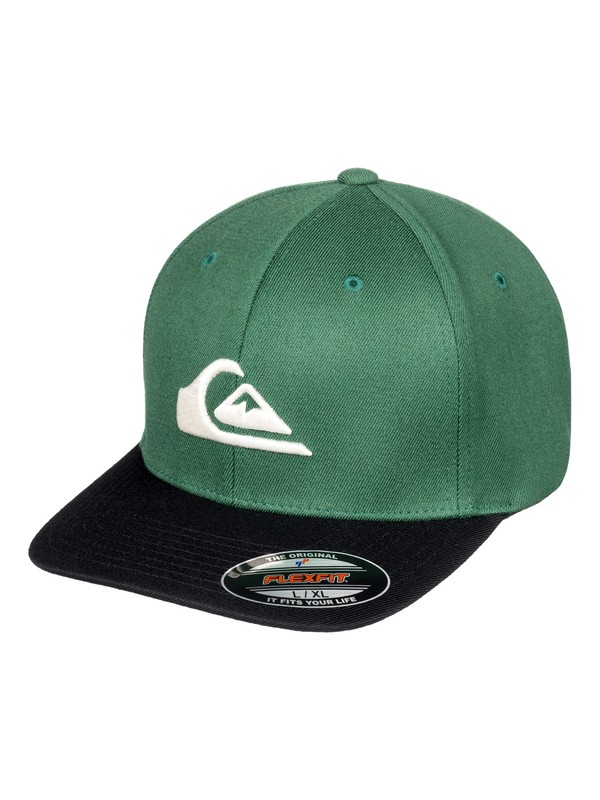 quiksilver, Mountain And Wave - Flexfit® Cap for Men, GARDEN TOPIARY (grt0) 0 Mountain And Wave - Flexfit® Cap for Men Green AQYHA03978 Quiksilver