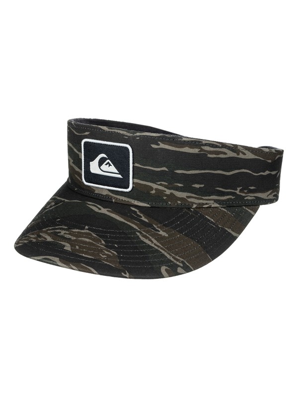 quiksilver, Eclipser Strapback Visor, CAMO (gra0) 0 Eclipser Strapback Visor AQYHA03981 Quiksilver