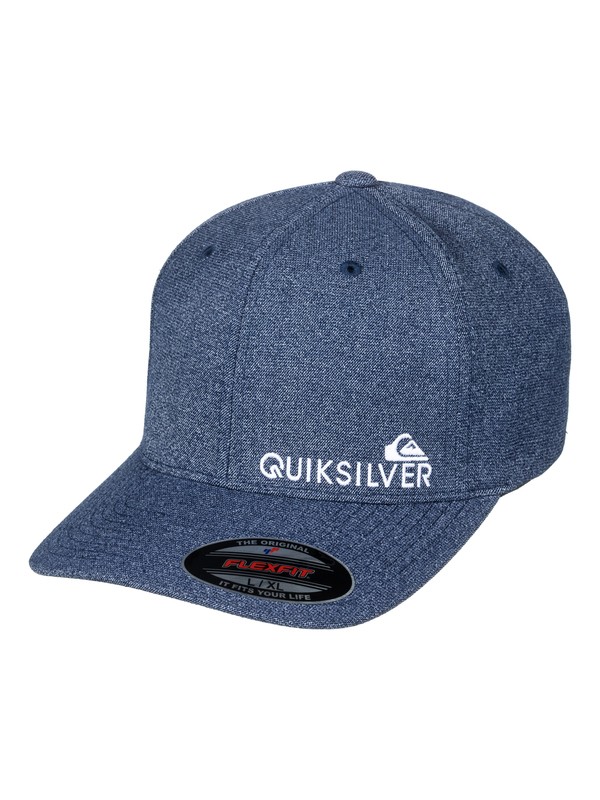 quiksilver, Sidestay - Flexfit® Cap for Men, NAVY BLAZER HEATHER (byjh) 0 Sidestay - Flexfit® Cap for Men AQYHA03985 Quiksilver