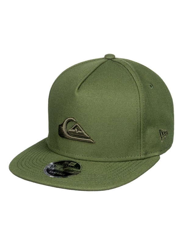 quiksilver, Stuckles Snap - Snapback Cap for Men, FOUR LEAF CLOVER (gph0) 0 Stuckles Snap - Snapback Cap for Men Green AQYHA03989 Quiksilver