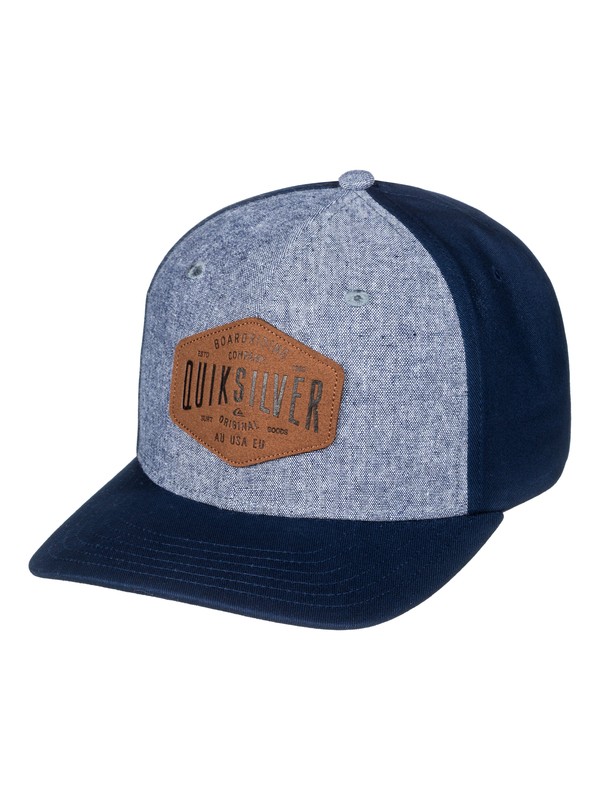 quiksilver, Sleater Vine - Trucker Cap for Men, NAVY BLAZER (byj0) 0 Sleater Vine - Trucker Cap for Men AQYHA04015 Quiksilver