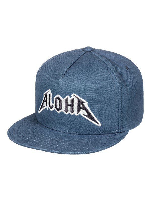 quiksilver, Smorgasborg - Snapback Cap for Men, VINTAGE INDIGO (byl0) 0 Smorgasborg - Snapback Cap for Men AQYHA04018 Quiksilver