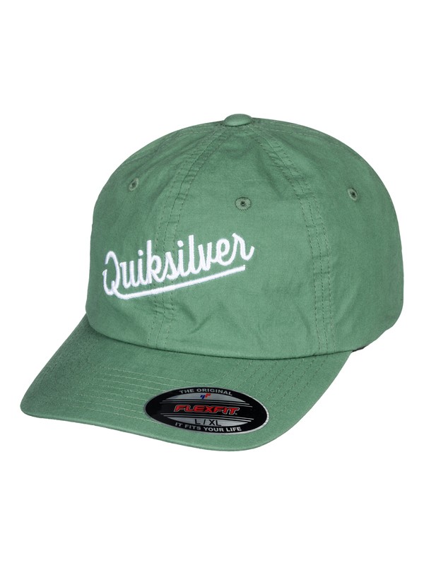 quiksilver, Hosfeld - Flexfit Hat, MALLARD GREEN (gqn0) 0 Hosfeld - Flexfit Hat Green AQYHA04066 Quiksilver