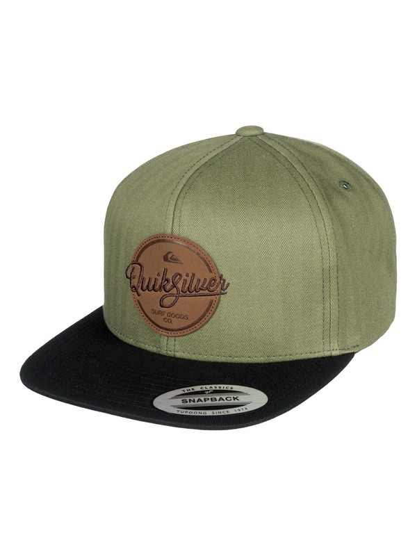 quiksilver, Gorra Cierre Trasero Frocker, MALLARD GREEN (gqn0) 0 Gorra Cierre Trasero Frocker Verde AQYHA04067 Quiksilver