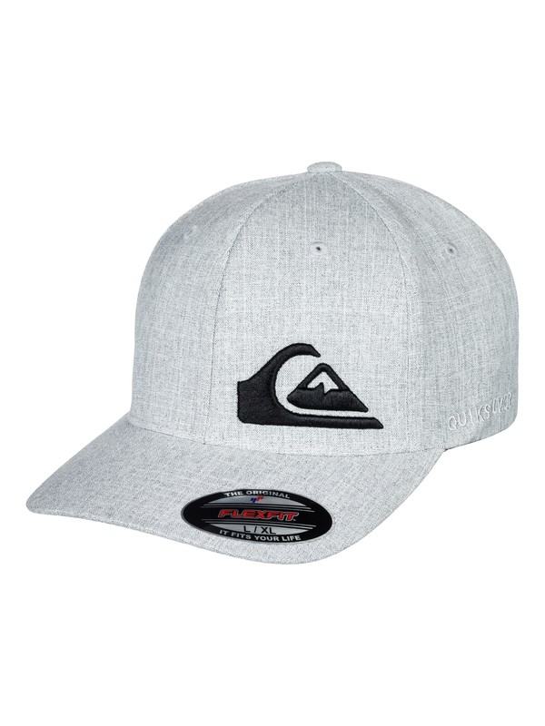 quiksilver, Gorra Flexifit Final, LIGHT GREY HEATHER (sgrh) 0 Gorra Flexifit Final Gris AQYHA04069 Quiksilver