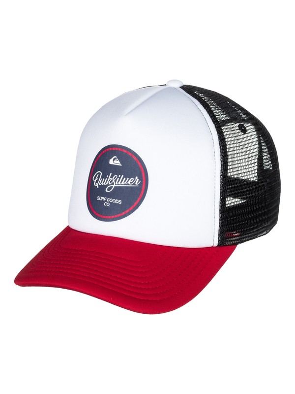 quiksilver, Crush It - Trucker Hat, WHITE (wbb0) 0 Crush It - Trucker Hat White AQYHA04071 Quiksilver