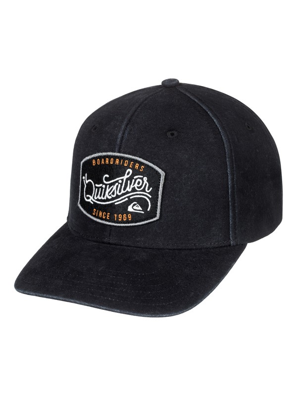 quiksilver, Gorra Cierre Trasero Bull HIckey, BLACK (kvj0) 0 Gorra Cierre Trasero Bull HIckey Negro AQYHA04098 Quiksilver