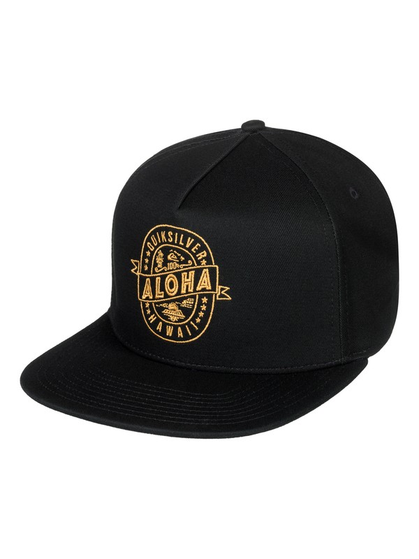 quiksilver, Brewski - Snapback Hat, BLACK (kvj0) 0 Brewski - Snapback Hat Black AQYHA04105 Quiksilver