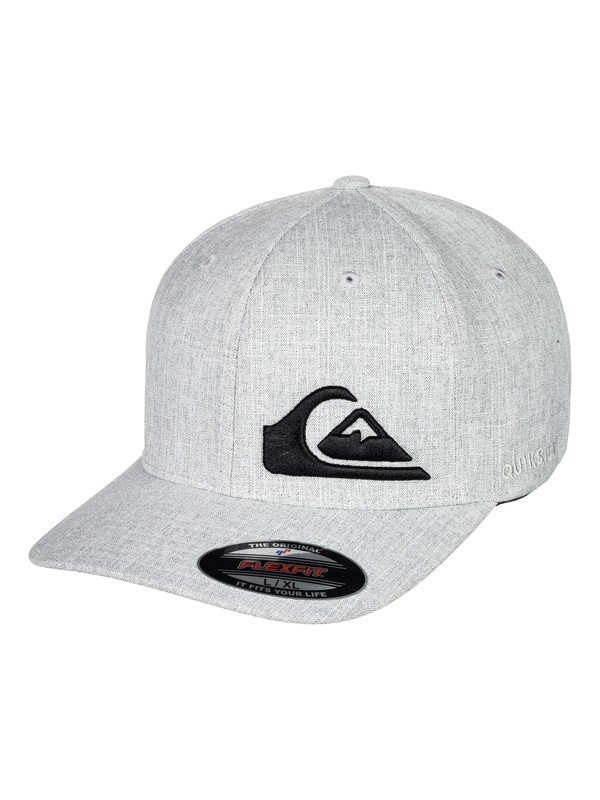 quiksilver, Final Flexfit® Hat, LIGHT GREY HEATHER (sjsh) 0 Final Flexfit® Hat Grey AQYHA04120 Quiksilver