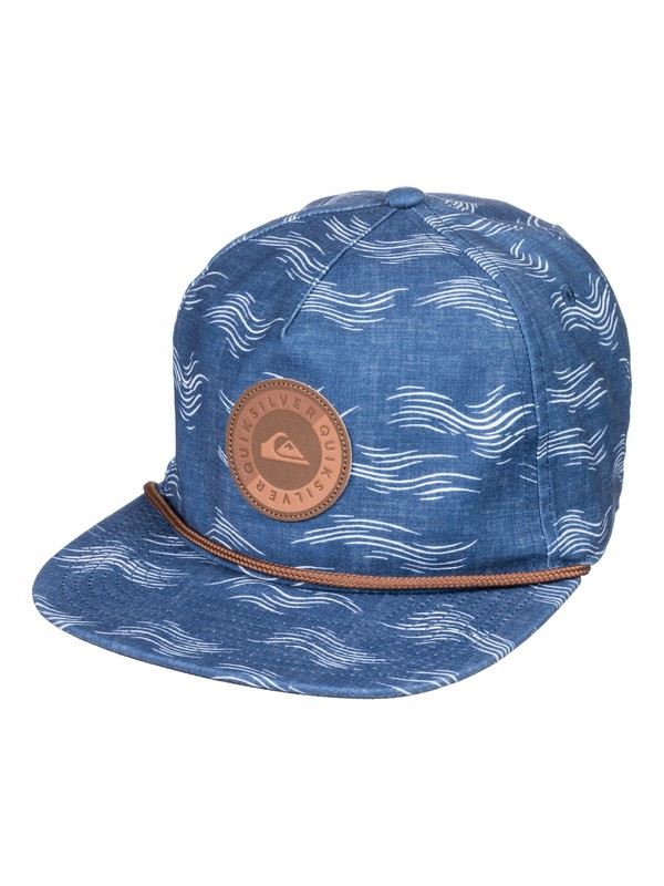 quiksilver, Tortilla Envy - Snapback Cap, MEDIEVAL BLUE (bte0) 0 Tortilla Envy - Snapback Cap Blue AQYHA04166 Quiksilver