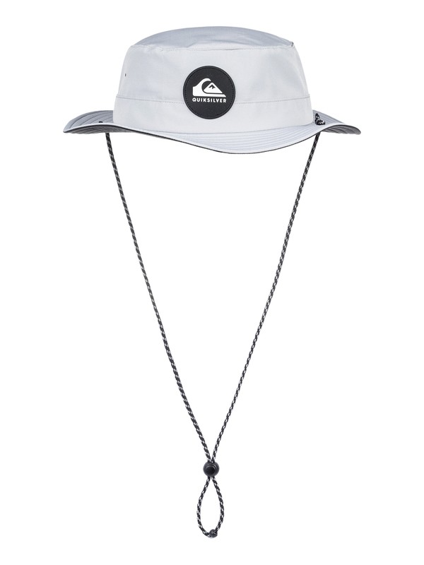 quiksilver, Men's Jetty Free Bucket Hat, SLEET (szp0) 0 Men's Jetty Free Bucket Hat AQYHA04197 Quiksilver