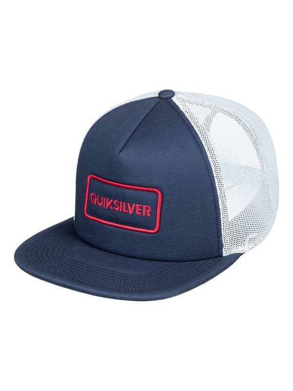 quiksilver, Startles Trucker Hat, NAVY BLAZER (byj0) 0 Startles Trucker Hat Blue AQYHA04213 Quiksilver