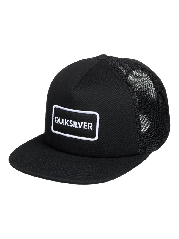 quiksilver, Startles Trucker Hat, BLACK (kvj0) 0 Startles Trucker Hat Black AQYHA04213 Quiksilver