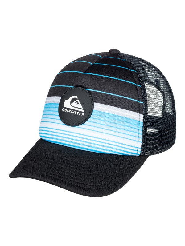 quiksilver, Highline Swell Trucker Hat, NAVY BLAZER (byj0) 0 Highline Swell Trucker Hat Blue AQYHA04215 Quiksilver