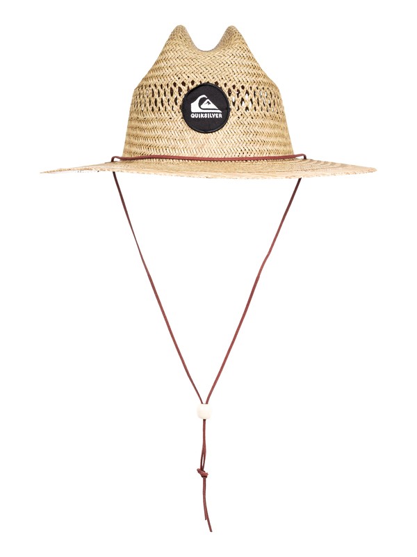 quiksilver, Pierside Slimbot Straw Lifeguard Hat, NATURAL (yef0) 0 Pierside Slimbot Straw Lifeguard Hat Yellow AQYHA04229 Quiksilver