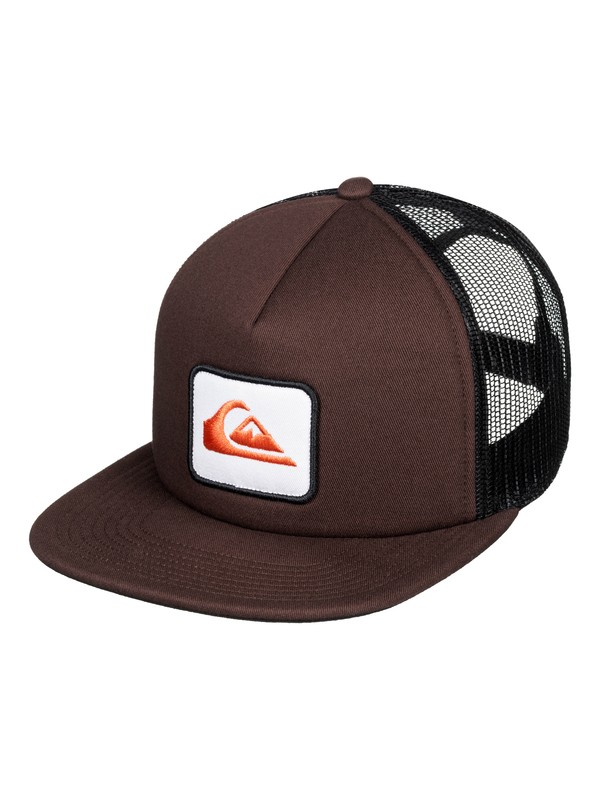 quiksilver, Dudes - Trucker Cap, CHOCOLATE BROWN (csd0) 0 Dudes - Trucker Cap Brown AQYHA04253 Quiksilver