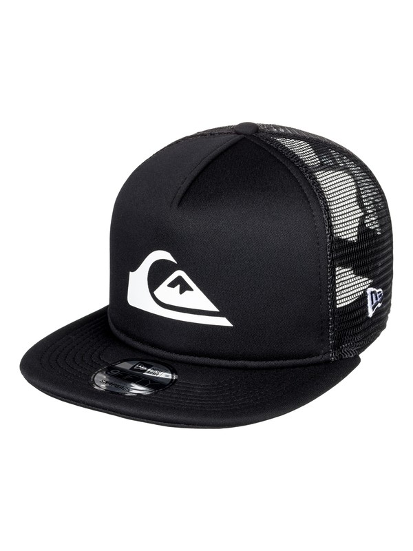 quiksilver, Podium Trucker Hat, BLACK (kvj0) 0 Podium Trucker Hat Black AQYHA04332 Quiksilver
