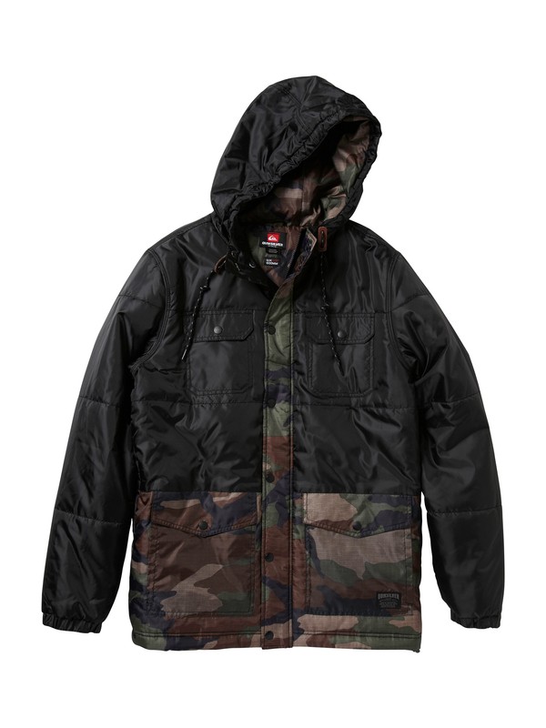 quiksilver, Coranado Jacket, BLACK (blk) 0 Coranado Jacket AQYJK00019 Quiksilver