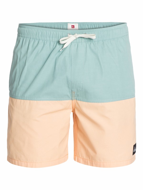 quiksilver, Butt Logo 17” Volley Boardshorts, BLUE SURF (bhb0) 0 Butt Logo 17” Volley Boardshorts AQYJV03000 Quiksilver