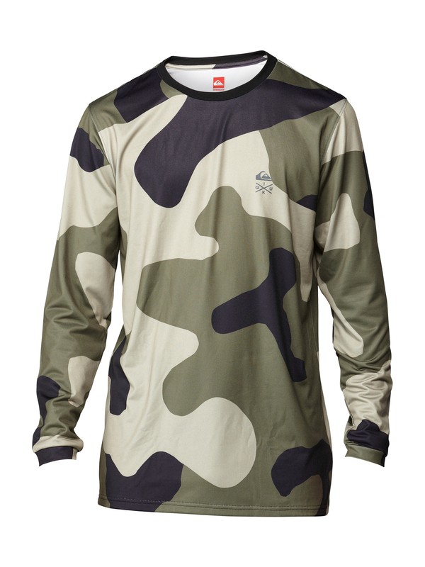 quiksilver, Lloyd 1st Layer Top, MACROFLAGUE (gza1) 0 Lloyd 1st Layer Top AQYKT00069 Quiksilver