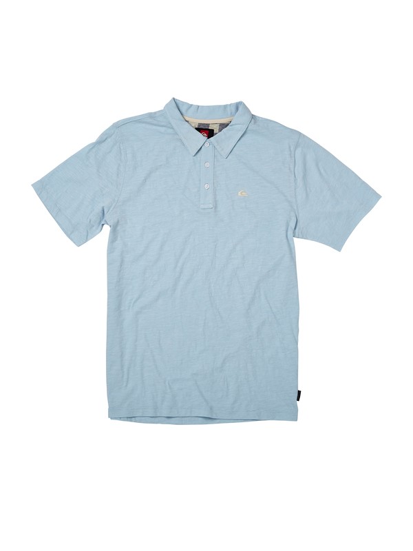 quiksilver, Sand Trap Polo Shirt, ICICLE (bfg0) 0 Sand Trap Polo Shirt AQYKT00148 Quiksilver
