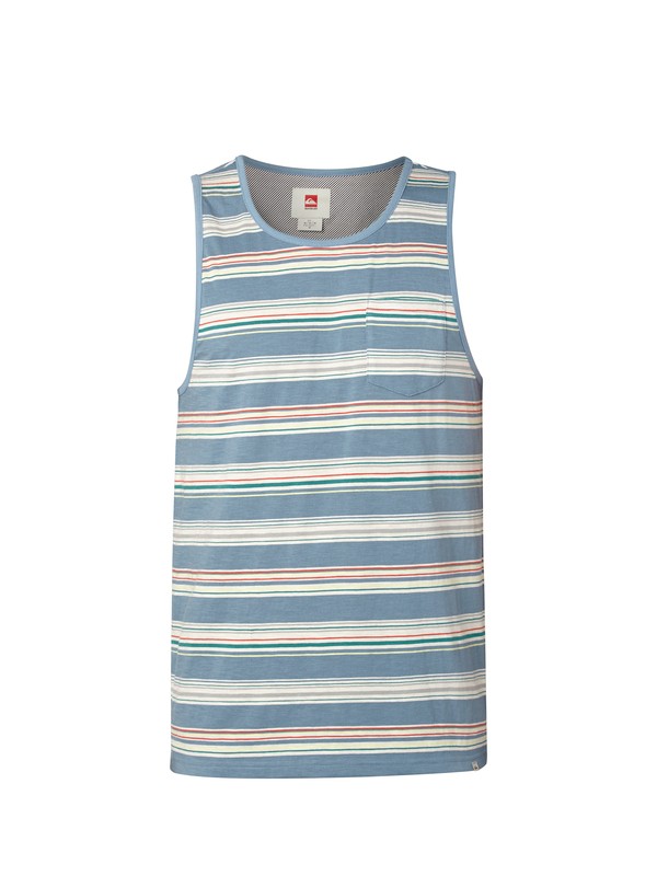 quiksilver, Full Up Tank, FULL UP STRIPE_BLUESTONE (bmc4) 0 Full Up Tank AQYKT03001 Quiksilver