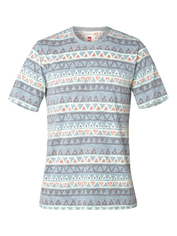 quiksilver, Rough Trade Crew T-Shirt, ROUGH TRADE_BLUESTONE (bmc6) 0 Rough Trade Crew T-Shirt AQYKT03003 Quiksilver