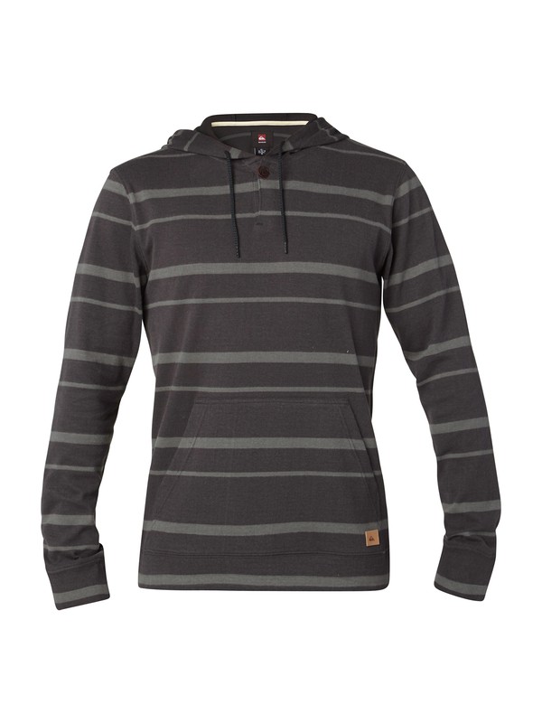 quiksilver, Snit Stripe Pullover, SNIT STRIPE DARK CHARCOAL (kta3) 0 Snit Stripe Pullover AQYKT03014 Quiksilver