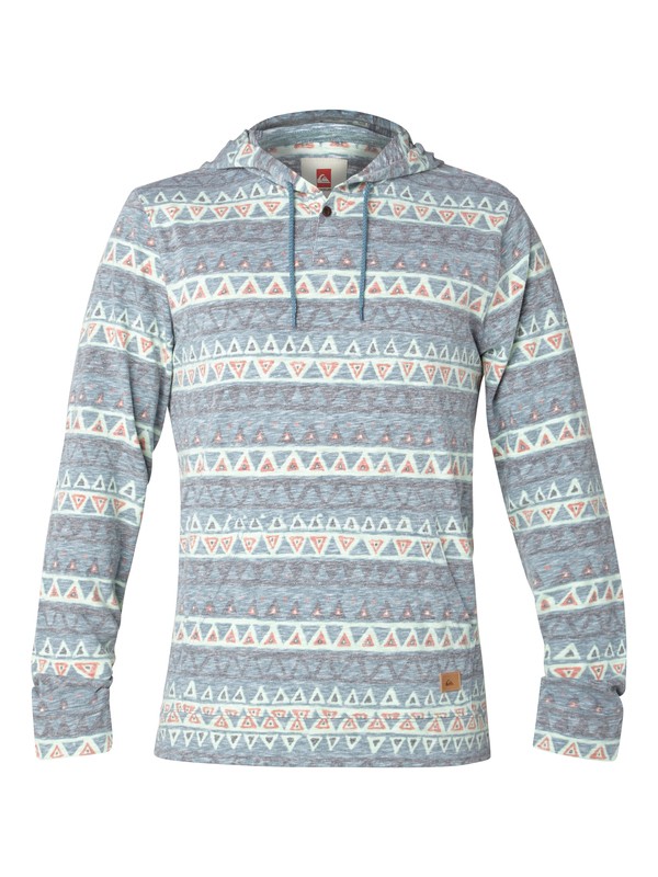 quiksilver, ROUGH TRADE PULLOVER, ROUGH TRADE_BLUESTONE (bmc6) 0 ROUGH TRADE PULLOVER AQYKT03015 Quiksilver