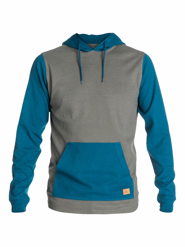 quiksilver, Snit Pullover Hoodie, METAL (kpc0) 0 Snit Pullover Hoodie AQYKT03022 Quiksilver