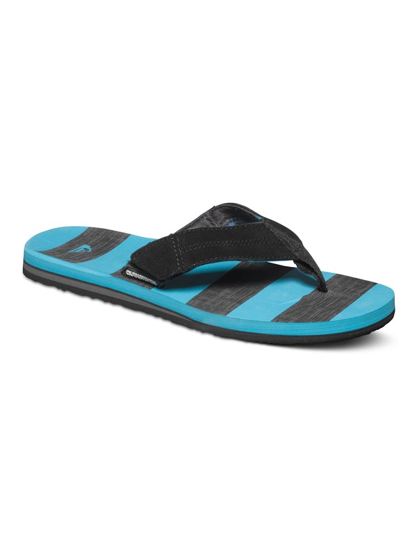 quiksilver, Carver Switch Sandals, BLACK/BLACK/BLUE (xkkb) 0 Carver Switch Sandals AQYL100035 Quiksilver