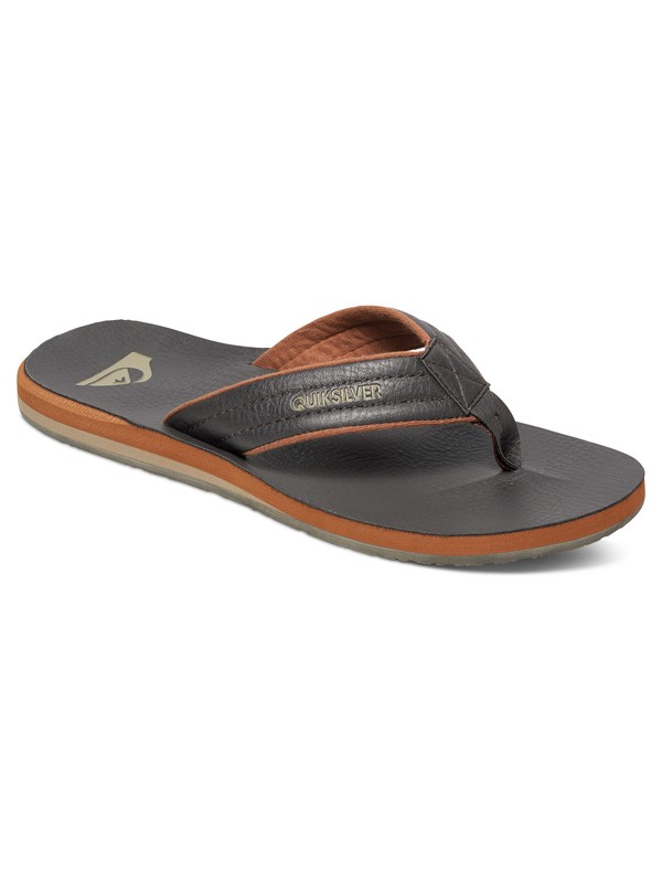quiksilver, Carver Nubuck - Sandalias, DEMITASSE - SOLID (ctk0) 0 Carver Nubuck - Sandalias Marron AQYL100040 Quiksilver