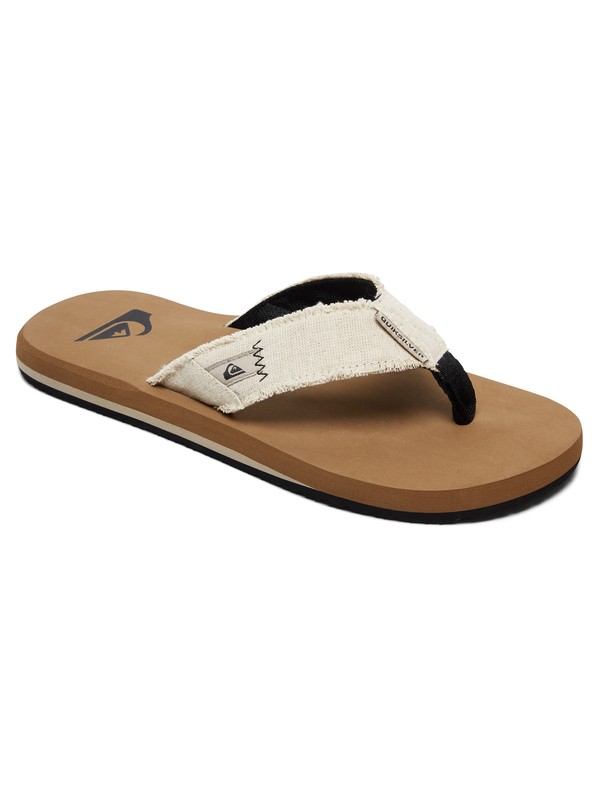 quiksilver, Monkey Abyss - Sandals for Men, GREY/BROWN/BLUE (xscb) 0 Monkey Abyss - Sandals for Men Grey AQYL100047 Quiksilver