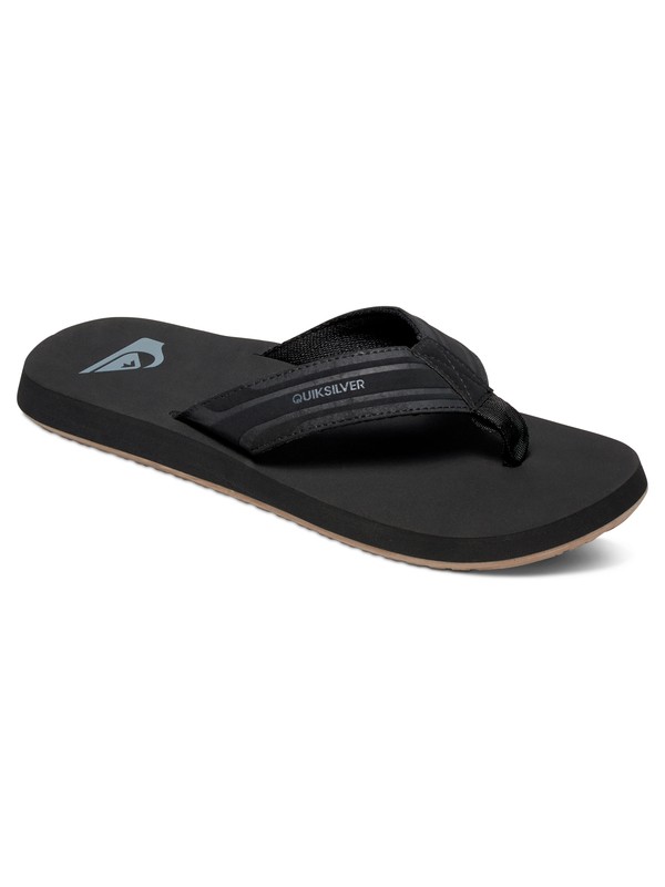 quiksilver, Monkey Wrench - Sandals for Men, BLACK/BLACK/BROWN (xkkc) 0 Monkey Wrench - Sandals for Men Black AQYL100048 Quiksilver