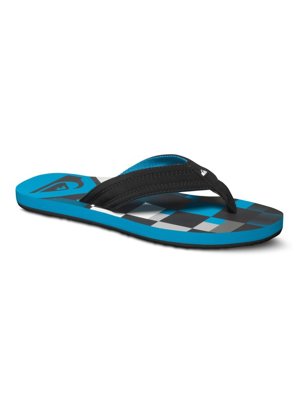 quiksilver, Basis Sandals, BLUE/BLACK/WHITE (xbkw) 0 Basis Sandals AQYL100049 Quiksilver
