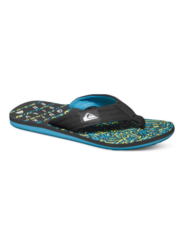 quiksilver, Molokai Layback, BLACK/BLUE/GREEN (xkbg) 0 Molokai Layback AQYL100051 Quiksilver