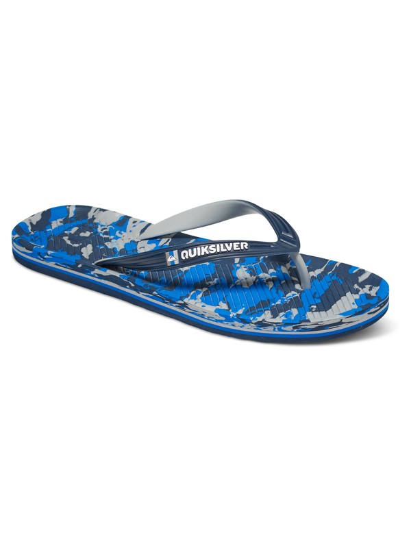 quiksilver, Haleiwa Deluxe Sandals, BLACK/GREY/BLUE (xksb) 0 Haleiwa Deluxe Sandals AQYL100052 Quiksilver