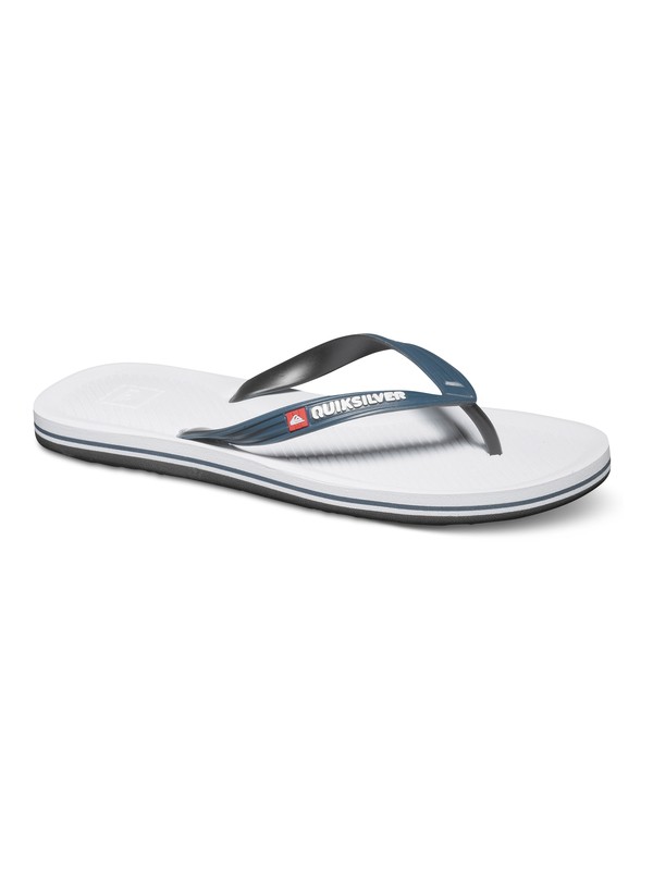 quiksilver, Haleiwa Flip-Flops, BLUE/BLACK/WHITE (xbkw) 0 Haleiwa Flip-Flops AQYL100054 Quiksilver
