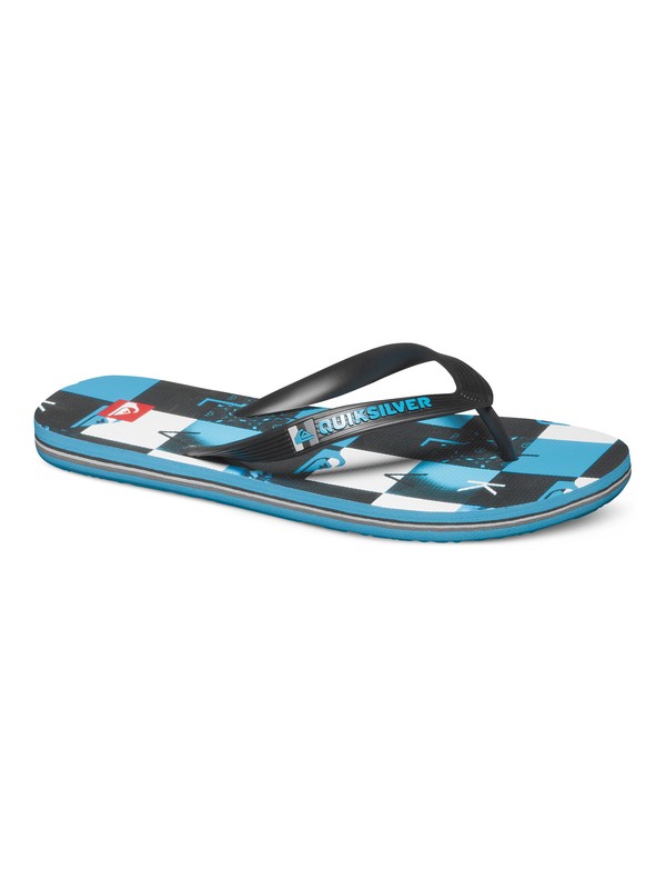 quiksilver, Molokai Checkma, BLACK/BLUE/WHITE (xkbw) 0 Molokai Checkma AQYL100059 Quiksilver
