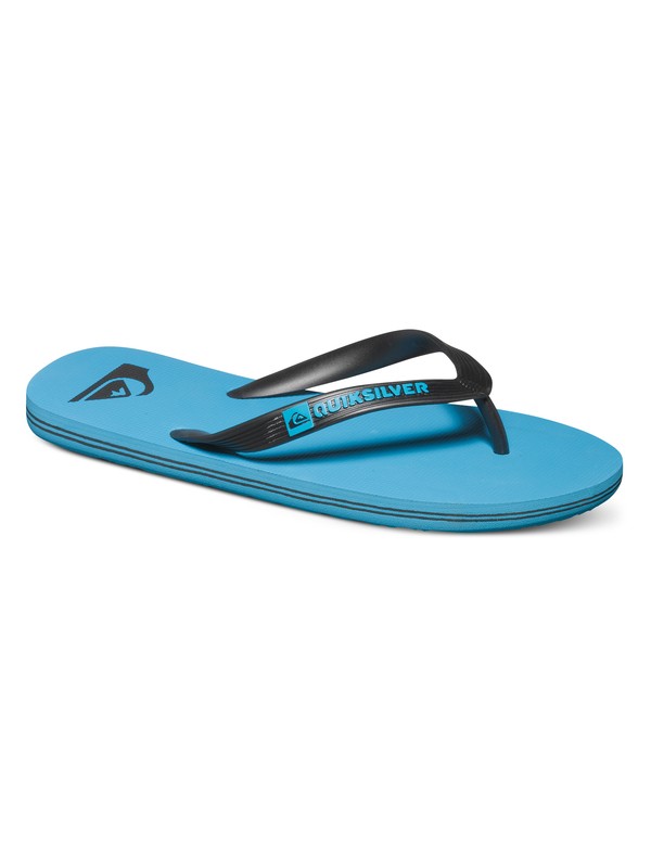 quiksilver, Molokai - Chancletas, BLACK/BLUE/BLUE (xkbb) 0 Molokai - Chancletas AQYL100064 Quiksilver