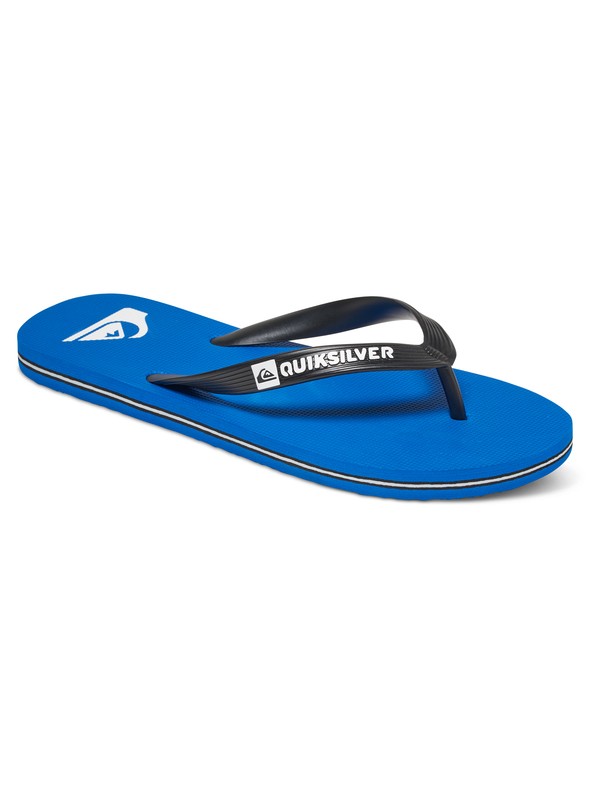 quiksilver, Molokai - Tongs, BLACK/BLUE/BLACK (xkbk) 0 Molokai - Tongs Noir AQYL100064 Quiksilver