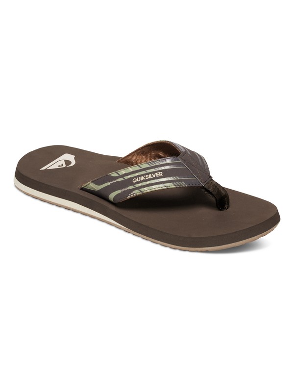 quiksilver, Monkey Wrench Print Sandals, BROWN/BROWN/BROWN (xccc) 0 Monkey Wrench Print Sandals AQYL100217 Quiksilver