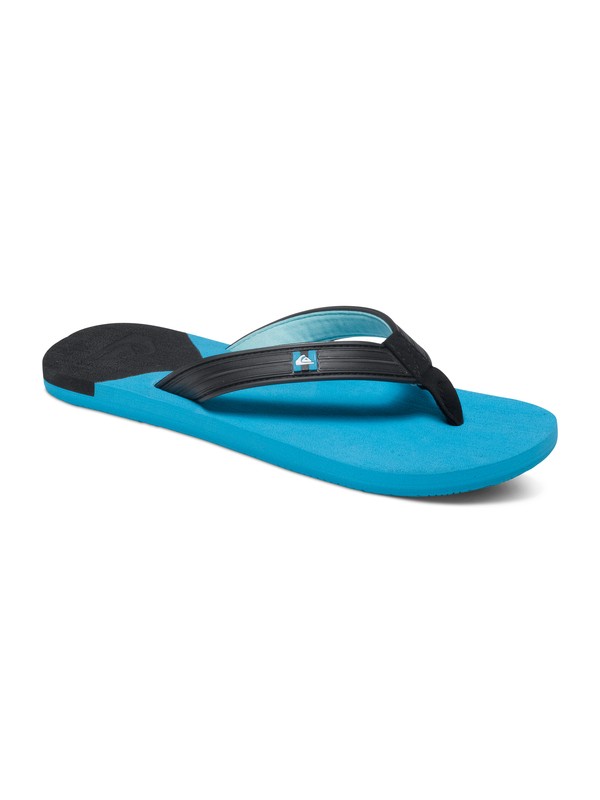 quiksilver, Molokai New Wave Deluxe - Sandalen, BLACK/BLUE/BLUE (xkbb) 0 Molokai New Wave Deluxe - Sandalen AQYL100227 Quiksilver
