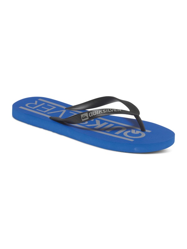 quiksilver, Java Wordmark - Tongs, BLACK/BLUE/BLUE (xkbb) 0 Java Wordmark - Tongs AQYL100235 Quiksilver