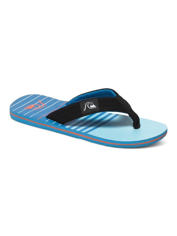 quiksilver, Molokai Layback - Sandalen, BLUE/BLUE/BLUE (xbbb) 0 Molokai Layback - Sandalen AQYL100236 Quiksilver