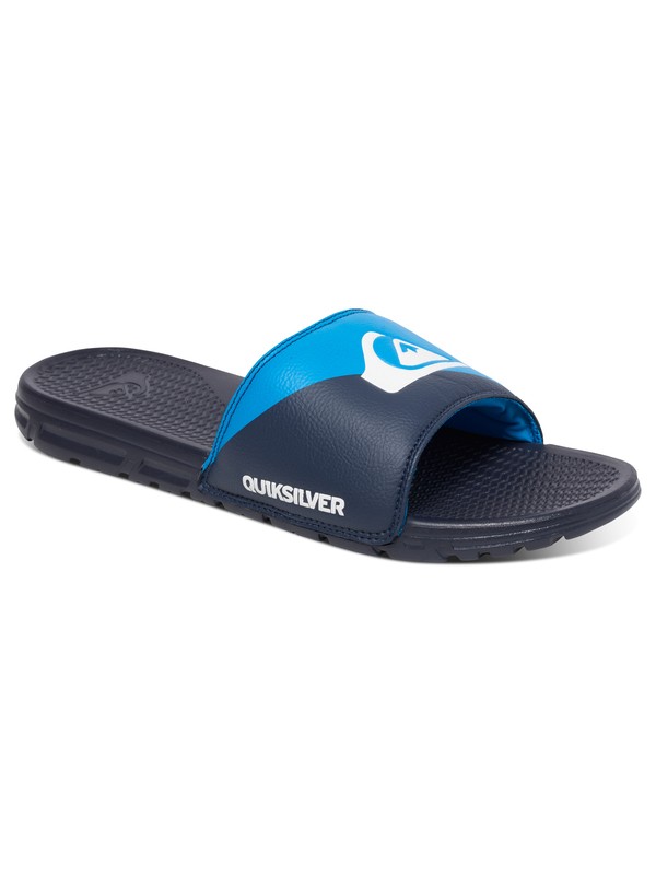 quiksilver, Shoreline Print - Sandali slide, BLUE/BLUE/BLUE (xbbb) 0 Shoreline Print - Sandali slide AQYL100275 Quiksilver