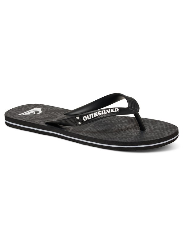 quiksilver, Molokai Ghetto - Tongs, BLACK/BLACK/GREY (xkks) 0 Molokai Ghetto - Tongs AQYL100321 Quiksilver