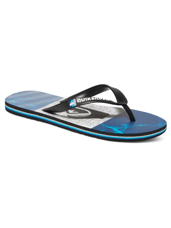 quiksilver, Molokai Tijuana Sandals, BLACK/BLUE/GREY (xkbs) 0 Molokai Tijuana Sandals AQYL100363 Quiksilver